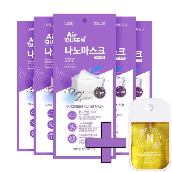 Air Queen Mask | كمامة اير كوين أبيض